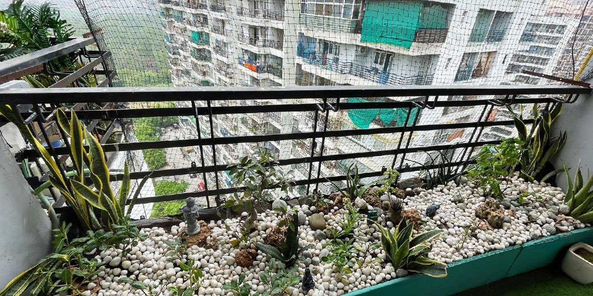 Safety Nets Balcony installation image N53